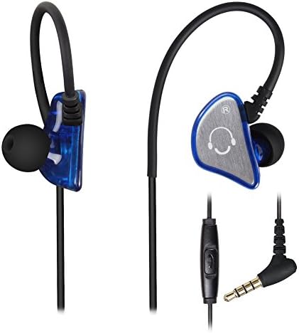 YILON Wired Noise Isolating In-ear Earphones Headphones with Bass Driven Stereo Sound for iPhone, iPod, iPad, iMac, Samsung and Mp3 players (Dream Blue)