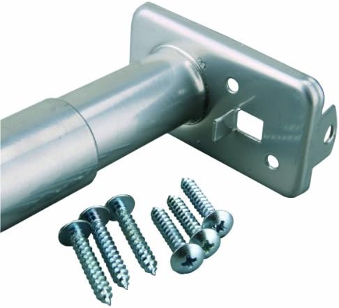 John Sterling PB0022-18/30 Adjustable Closet Rod, 18-Inch to 30-Inch