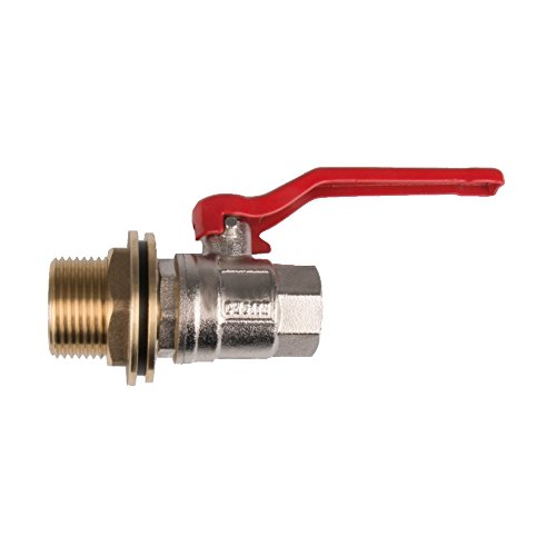 Tank + Regentonnen Durchführungs Set m. Absperrhahn - 2