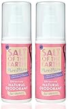 (2 Pack) - Salt Of the Earth - Pure Aura Nat Deodorant Spray | 100ml | 2 PACK BUNDLE