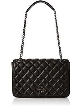 Moschino Borsa Effetto Trapuntato nera