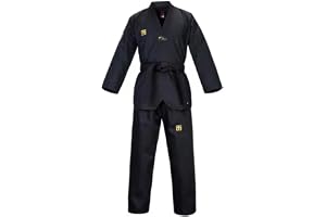 Taekwondo Gi Set DobokTaekwondo Standard Uniform TKD Kostym med bä