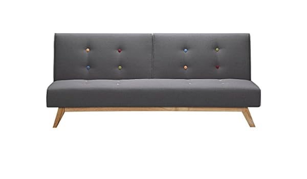 Habitat Et Jardin Canapé Clic Clac Luca 3 Places Gris