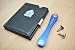 Produktbild KeySmart Extended 2.1 in blau mit Exentri Wallet (inkl. RFID) aus Leder in der Farbe schwarz