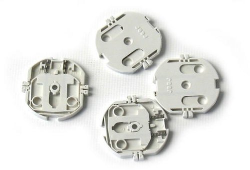 Preisvergleich Produktbild Vedes Steckdosenschutz schraubbar weiß 10 St