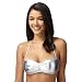 Red Herring Womens Silver Bandeau Halter Neck Bikini Top 14