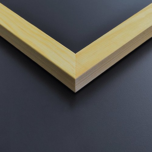 Kreidetafel A1 Naturkiefer 84 x 60 cm mit Rahmen aus Holz - 3