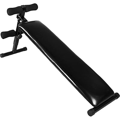 Gorilla Sports Banc inclin position assise pour faire travailler les abdominaux GS009