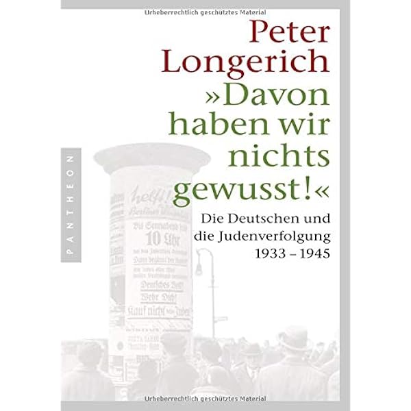 Davon Haben Wir Nichts Gewusst Peter Longerich Livres Amazon Fr