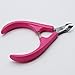 Five Season Red Rubber Handle Cuticle Nipper Nail Art Clipper Cutter