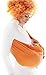 Wallaboo Baby sling Connection, Easy Adjustable and Ergonomic, Newborn 8lbs to 33lbs, Orange