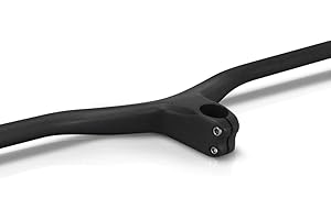 Alfa Pasca Cintre VTT 28.6 Guidon Carbon Relevé Intégré Avec Potence UD Mat 760 * 70mm