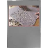 Linol Tabaka Levhası A3 30X42 cm 2mm Gri 1 Adet Linolyum Tabaka Gri Linol Muşamba Baslı Levha