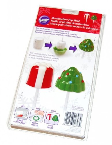 détail Wilton marshmellow pop mold &cadeau en forme de sapin de noël