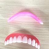  Bureze 2017 Silicona Natural simulada en la Fila de la dentadura Falsa