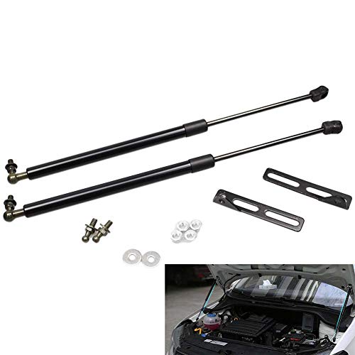 Jinglingkj, cofano anteriore modificato, ammortizzatore a gas, supporto di sollevamento per polo 2011-2017, 2 pezzi