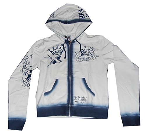 Preisvergleich Produktbild Ed Hardy Jacke weiss, Swift Hardy Gr.L