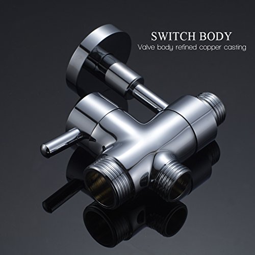 2 Jahre Garantie Duschsäule Chrom Regendusche Duschset Duschpanel Regendusche Duschsystem Wasserfall Duschen Brauseset 3 Wasserspiele Inkl. Handbrause + Duschkopf Höhenverstellbar ca.80cm bis 132cm - 6