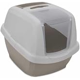 Imac Maddy Junıor Kapalı Kedi Tuvaleti Bej/beyaz 57x43x41cm