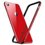 aluminium bumper case iphone x 【Wärme abzuleiten】: Nur ein Bumper, ohne Backplate, gut für die Wärmeableitung, perfekt für Handyspieler, oder die Personen, die oft Videos,z.B Fußballspiel schauen. Außerdem willt die originale Schönheit des Glas Rückwand von iphone XR gezeigt.