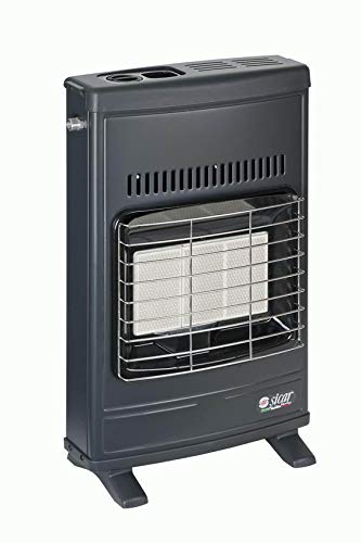 Sicar Eco 42T Stufa, 4200 W, Lamiera, Grigio