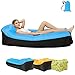Produktbild Hiser Air Lounger Tragbares aufblasbares Sofa Langer aufblasbarer Stuhl mit Integriertem Kissen Super Bequeme aufblasbares Sofa Stuhl für Pool Beach Reisen Camping Picknick Park Garten Innen- und Außenparty