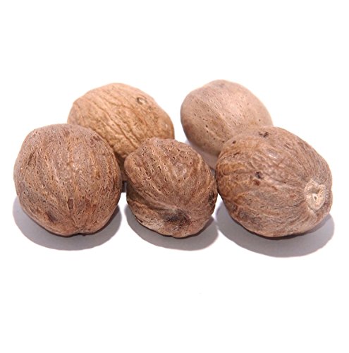 Preisvergleich Produktbild Muskatnuss ganz - Muskat Nüsse (15 Stück)