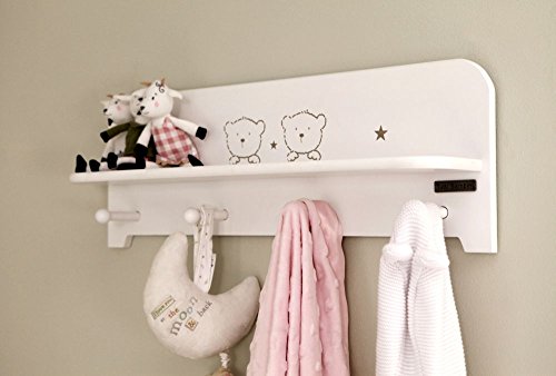 Tutti Bambini 3 Bears Shelf (White)