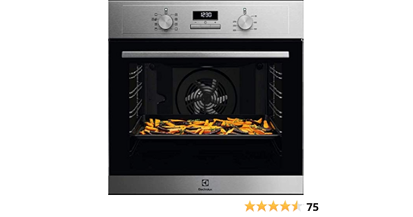 Electrolux EOM3H00X Forno Multifunzione AirFry, Multiotto, Funzione Pizza,  Capienza 72 L : Amazon.it: Casa e cucina