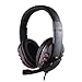 Produktbild Gaming Headset 3,5 mm verdrahtet Over-Ear Stereo-Kopfhörer mit Mikrofon Lautstärkeregler für PS4 Xbox One PC Laptop