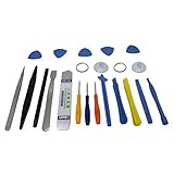 Professioneller Schraubendreher und neugieriger Werkzeugsatz für Telefone.