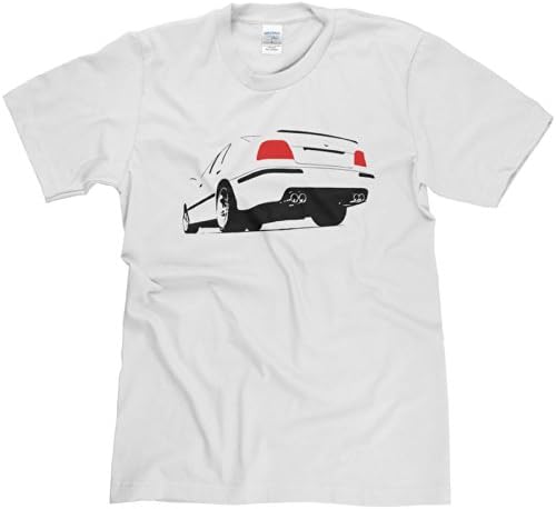 E39 M5 Petrol Head T-Shirt (white/print small)