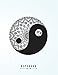 Produktbild Notebook: Yin and yang on white cover and Dot Graph Line Sketch pages, Extra large (8.5 x 11) inches, 110 pages, White paper, Sketch, Draw and Paint (Yin and yang on white notebook)