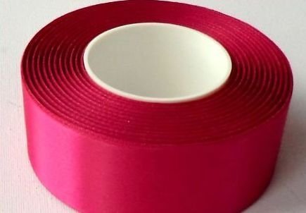 SCHLEIFENBAND Satinband 25m x 40mm PINK - FUCHSIA Geschenkband DEKOBAND