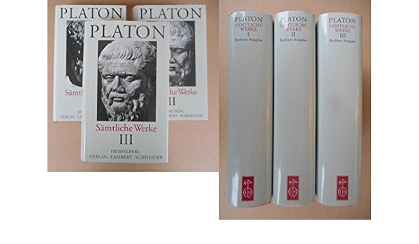 Platon Samtliche Werke In Drei 3 Banden Hrsg Von Erich Loewenthal Mit Einem Bio Bibliographischen Bericht Von Bernd Henninger Und Einem Editorischen Nachwort Von Michael Assmann Amazon De Platon Erich Loewenthal Hrsg Bucher