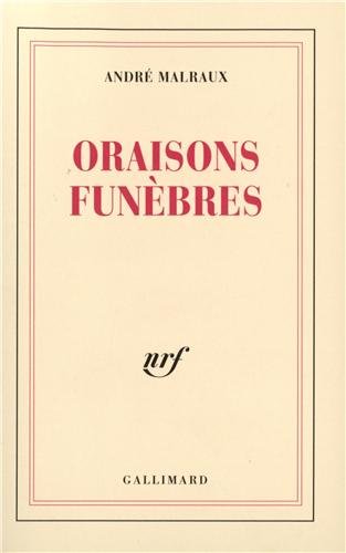 couverture de : Oraisons fun&egrave;bres