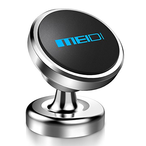 Preisvergleich Produktbild MEIDI Universal Autotelefonhalter Auto Magnet,KFZ Armaturenbrett Handyhalterung 360° Einstellbare Smartphone Autohalterung für iPhone X 8 7 6 6s Plus Samsung Galaxy S6 S7 S8 Edge Note LG HTC Nexus