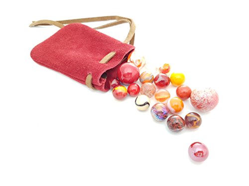 Preisvergleich Produktbild MaRécréation – MEINEM Rucksack von 20 Kugeln EIN Börse Leder, SKU-saccuirrouge