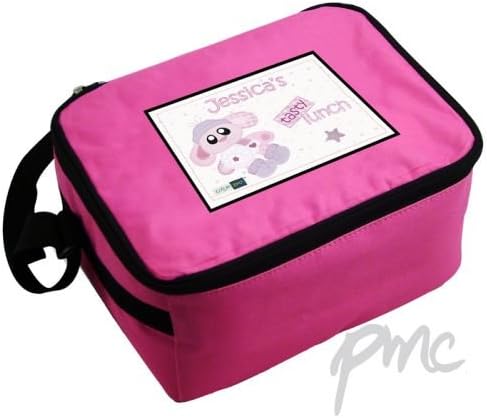Personalised Cotton Zoo Bobbin the Bunny Lunch Bag