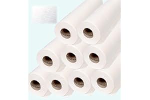 DSTOCK60-9 ROULEAUX DRAP EXAMEN GAUFRÉ - PURE OUATE BLANCHE - 50 X 35 CM - Pure ouate - Fabrication Française