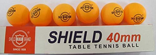 SHUANGYOU Table Tennis Balls Shield 40 mm Set of 12 pcs