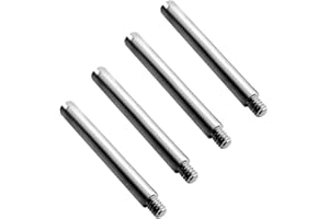 HiCycle2 Viti per bracciale Rolex Submariner (argento, 1.5 * 1.2 * 13.3)