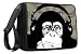 Produktbild Luxburg® Luxus Design 43 cm Schultergurt Messenger Tasche für Laptop/Notebook/– Monkey