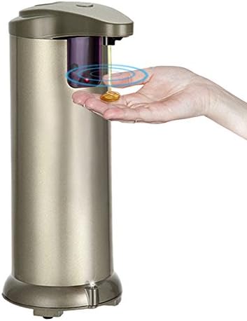 Soap Dispenser, Collen Liquid Automatic Electric Shower Bath Dish Auto IR Infrared Motion Sensor Lotion Dispenser for Kitchen and Bathroom, Touchless Handfree Countertop Battery Operated 2