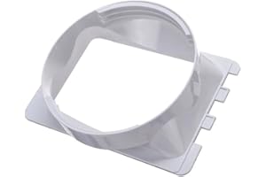 Hasaller Connecteur de tuyau d'échappement carré pour climatiseur - Interface de conduit d'échappement portable - Accessoires pour climatiseur mobile