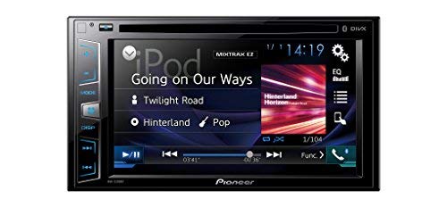 Pioneer AVH-X390BT - Pantalla Multimedia Doble, Bluetooth, pantalla táctil WVGA de 6.2