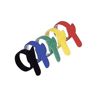 Dacomex Jeu de 15 attaches câbles scratch 20 cm - marque DACOMEX