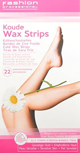 Kaltwachsstreifen 72 Stück, Wax Strips, Haarentfernung - SPARANGEBOT (Für empfindliche Haut)