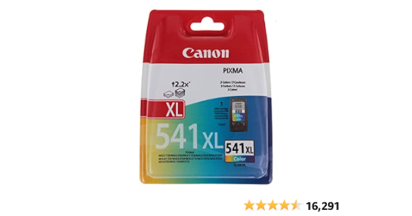 Canon Genuine Ink Cartridges CL-541XL - Pack of 1- colour (cyan, magenta,  yellow) For for PIXMA GM4050, MG3150, MG3510, MG3550, MG3650, MG4250,  MX475, MX525, MX535, TS5150, TS5151 : Amazon.co.uk