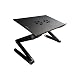 Produktbild LIVHÒ | Einstellbare und tragbare Laptop Bett Halterung + Ablage für die Maus – Faltbarer Schreibtisch mit 2 Lüfter für Kühlung, Notebook-Ständer 7“-16“